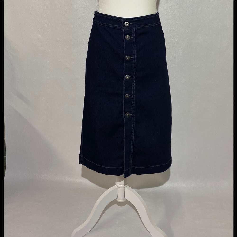 Style & Co A-line Jean Skirt